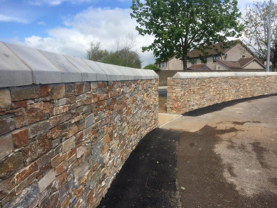 Exterior Stone Cladding, Oyster Quartz Z Panels 550 x 200, £63.99/m2