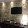 Oyster Quartz Split Face Tiles, Stone Cladding 360x100 £28.69/m2