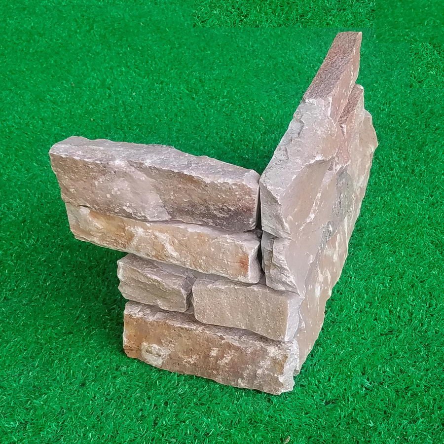 Exterior Stone Cladding, Oyster Quartz Z Panels 550 x 200, £63.99/m2