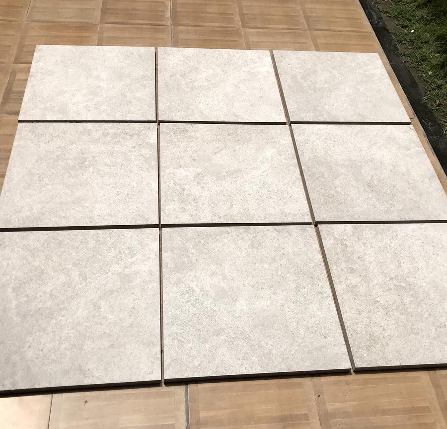 Ash Monolith Porcelain Paving Slabs 600x600x20mm £18.19/m2