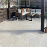 Hammer Beige Porcelain Paving Slabs 600x600x20mm £21.19/m2