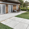 Grey Porcelain Paving Slabs, County Light Grey 900x600x20mm £22.69/m2