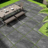 Hammer Nero Black Porcelain Paving Slabs 600x600x20mm £24.47/m2