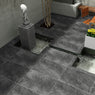 Hammer Black Porcelain Paving Slabs 600x600