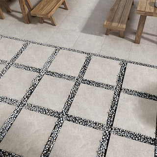 Ash Monolith Porcelain Paving Slabs 600x600x20mm £18.19/m2