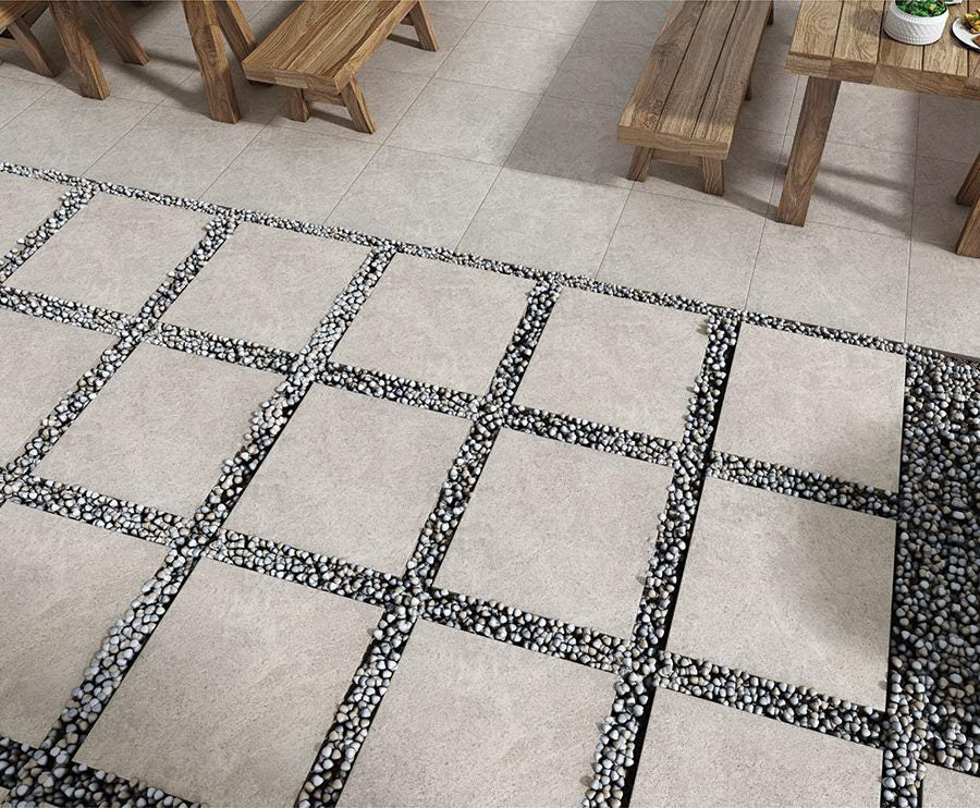 Ash Monolith Porcelain Paving Slabs 600x600x20mm £20.19/m2