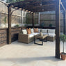 Hammer Beige Porcelain Paving Slabs 600x600x20mm £21.19/m2