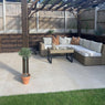 Hammer Beige Porcelain Paving Slabs 600x600x20mm £21.19/m2