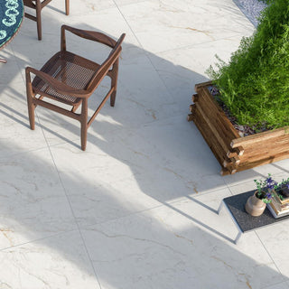 Carrara Marble Porcelain Paving Slabs 900x600 £20.99/m2