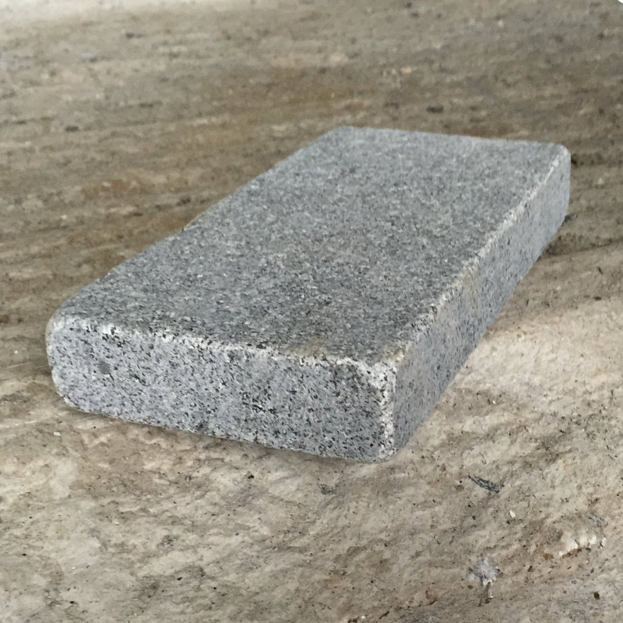 Tumbled Granite Setts, Paving Edging, Blue Black Cobbles 200x100x30mm £41.89/m2