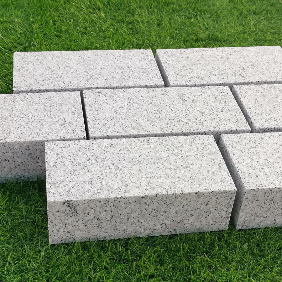 Sawn Granite Setts Silver Grey, Block Driveway Paving, 200 x 100 x 50 mm £59.99/m2