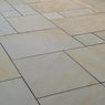 Mint Fossil Sandstone Paving, Smooth Honed & Sawn Patio Packs £22.69/m2