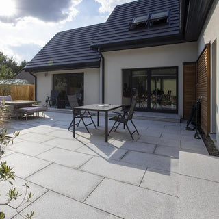 Silver Grey Granite Paving Slabs Light Grey 900 x 600 £24.59/m2