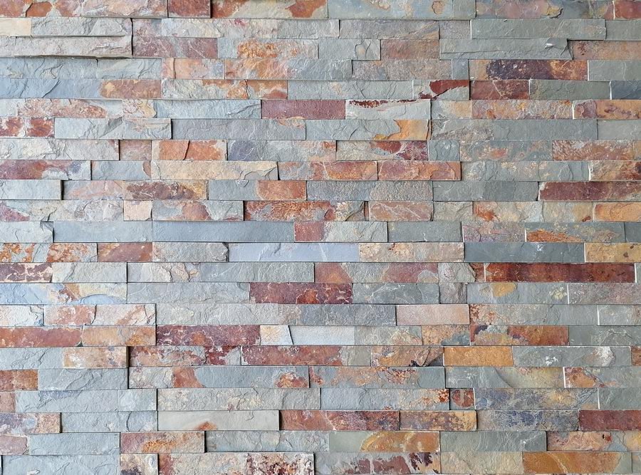 Multi Colour Stone Cladding Slate Split Face Tiles £30.89/m2