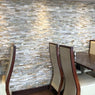 Oyster Quartz Split Face Tiles Stone Cladding 550x150 £35.59/m2