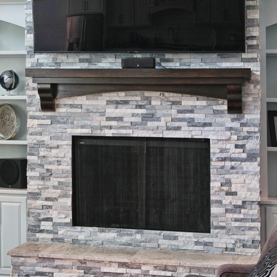 Sparkle Ice Grey Quartz Split Face Tiles Cladding 550x150 £29.16/m2