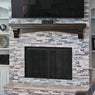 Sparkle Ice Grey Quartz Split Face Tiles Cladding 550x150 £29.16/m2