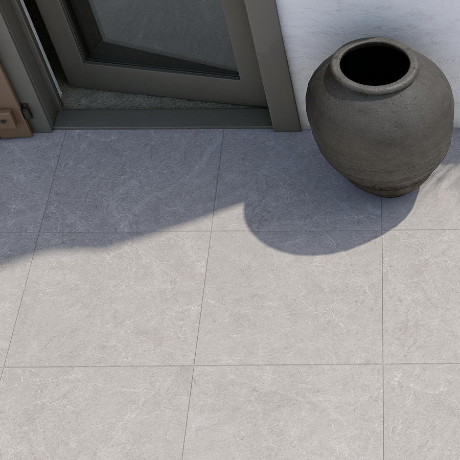 Station Grey Porcelain Paving Slabs 900x600 £22.10/m2