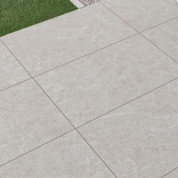 Station Grey Porcelain Paving Slabs 900 x 600 Stone Paving Direct