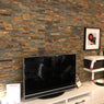 Multicolour Slate Split Face Tiles, Stone Cladding 360x100 £28.29/m2
