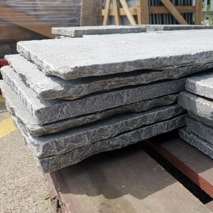 Tandur Grey Limestone Handcut & Tumbled 600x600 22mm £28.45/m2