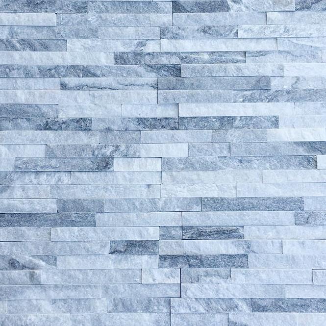 Ice Grey Sparkle Quartz Split Face Tiles 360x100 Stone Paving Direct