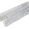 White Quartz Sparkle Split Face Tiles, Stone Cladding 360x100 £31.19/m2