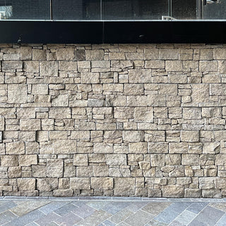 Exterior Stone Cladding, Yellow Gneiss Z Panels 550 x 200, £63.99/m2